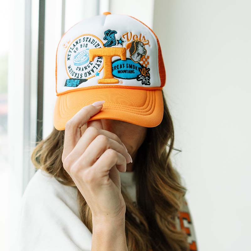 UT Layer Patch Trucker Hat