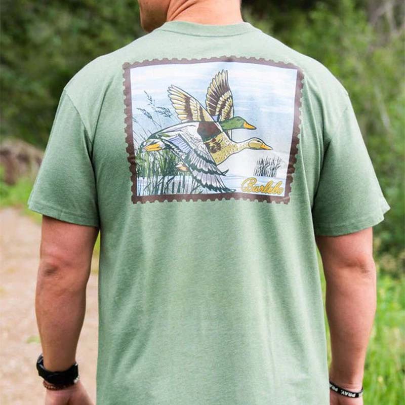 Burlebo Vintage Duck Stamp Short Sleeve T-Shirt