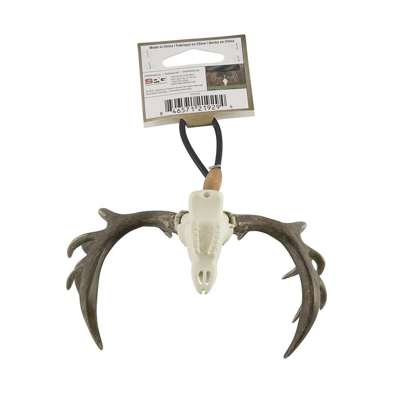 Whitetail Skull Rearview Mirror Hanger