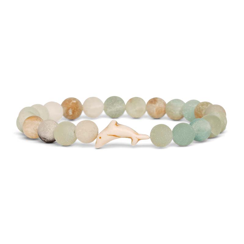 The Odyssey Dolphin Tracking Bracelet in Sky Stone