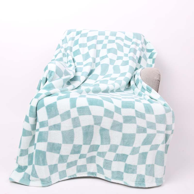 Wavy Checkered Blanket