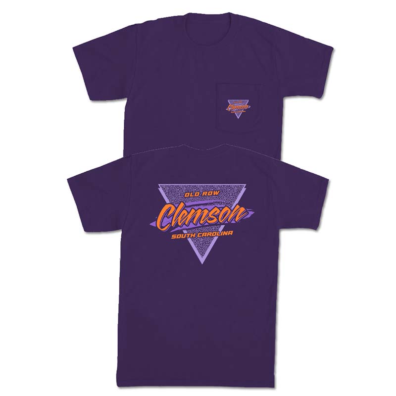 Clemson Retro Triangle Short Sleeve T-Shirt