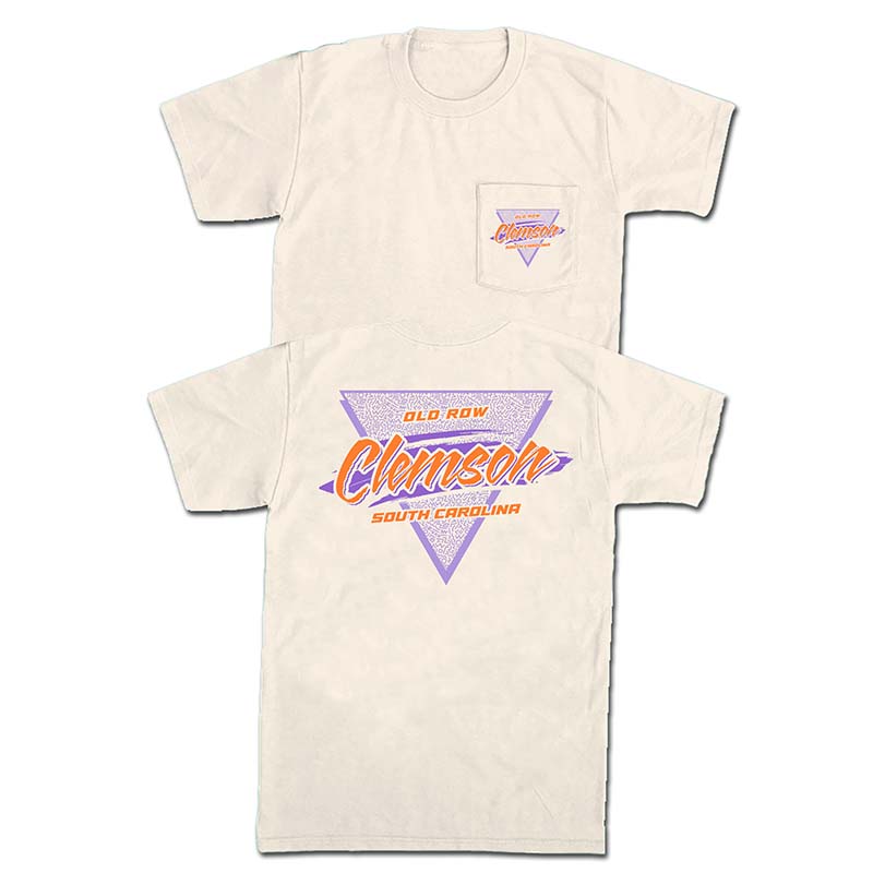 Clemson Retro Triangle Short Sleeve T-Shirt