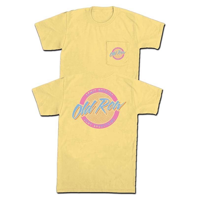 Circle Logo Butter Pocket Short Sleeve T-Shirt