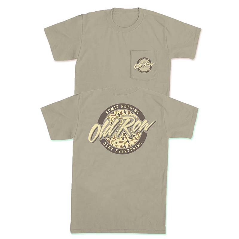 Circle Logo Duck Camo Pocket Short Sleeve T-Shirt