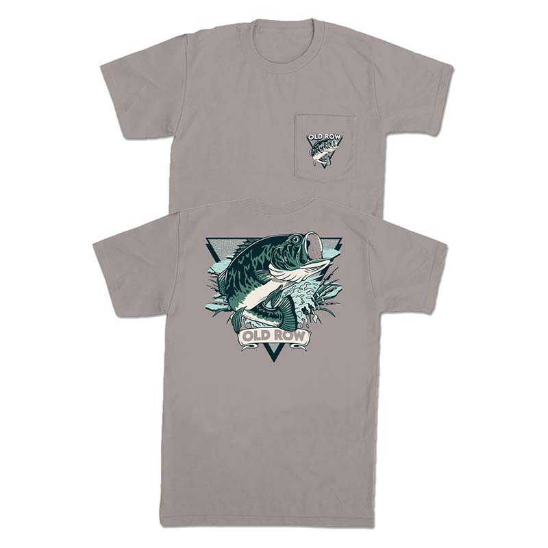 Outdoors Bass Triangle Pocket Short Sleeve T-Shirt