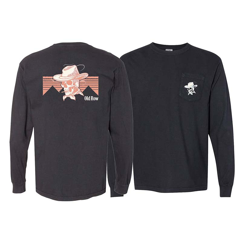 Cowboy Skull Long Sleeve T-Shirt