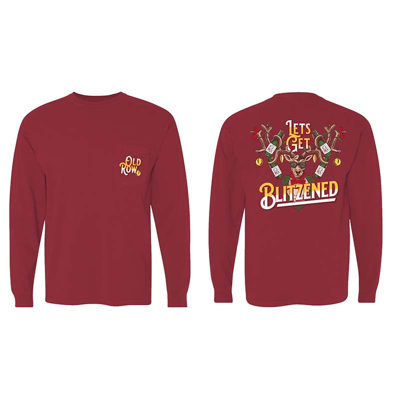 Let&#39;s Get Blitzened Long Sleeve T-Shirt