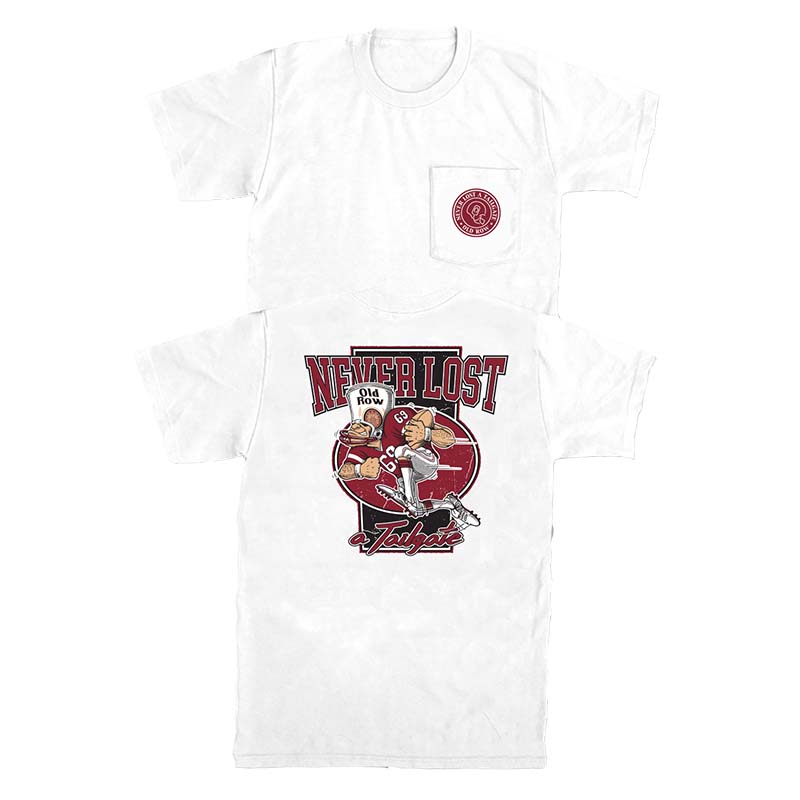 Never Lost A Tailgate Short Sleeve T-Shirt in Garnet