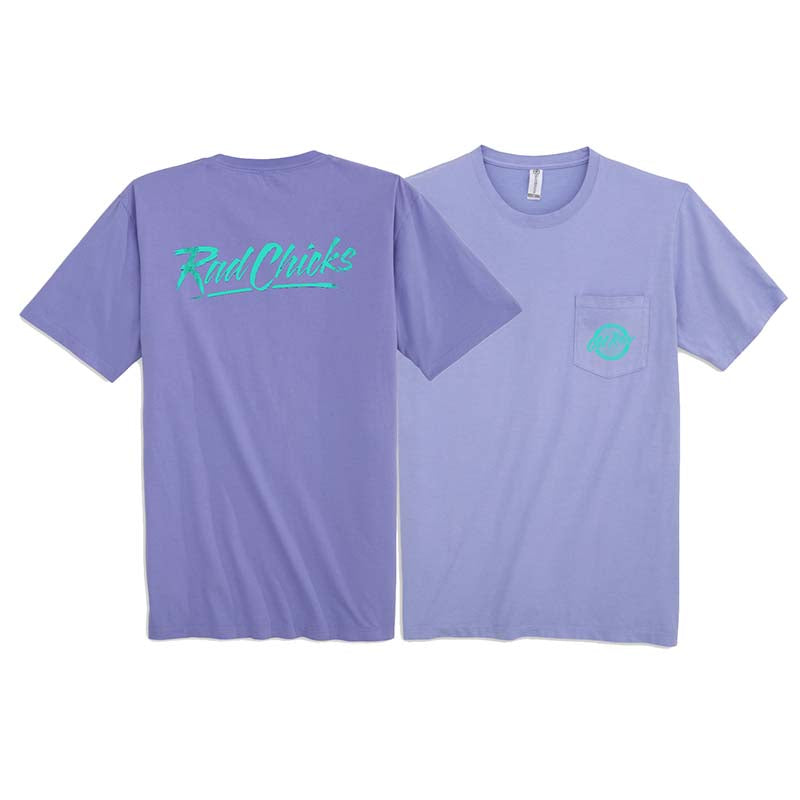 Rad Chicks Short Sleeve T-Shirt in Lavender