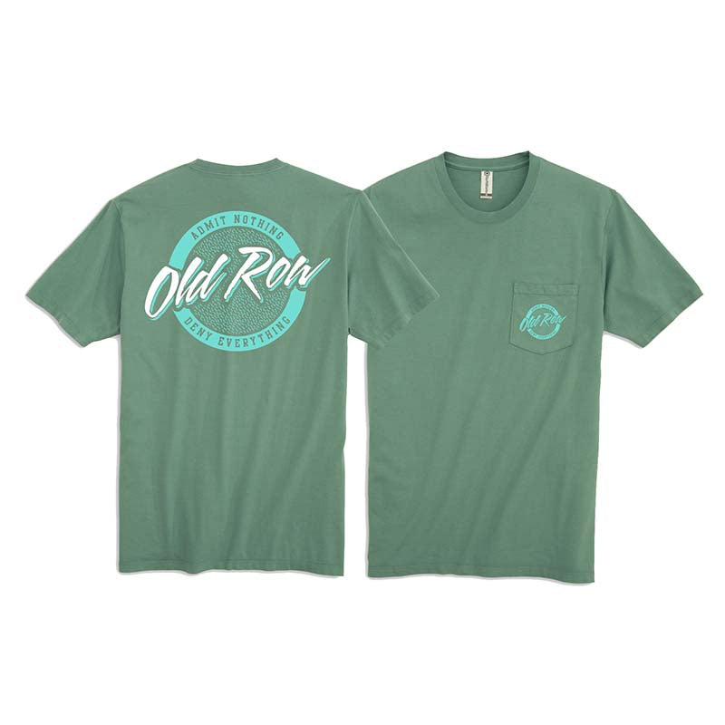 Circle Logo Short Sleeve T-Shirt in Pine