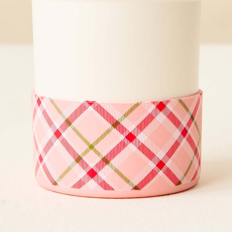 Festive Plaid Tumbler Boot