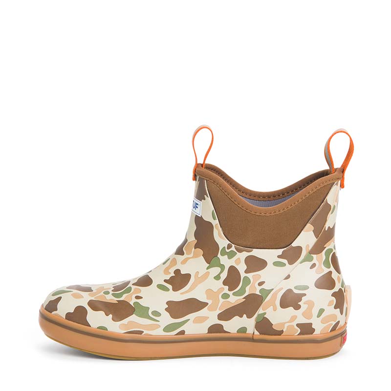 Men&#39;s 6 Inch Deck Ankle Boot in Duck Camo