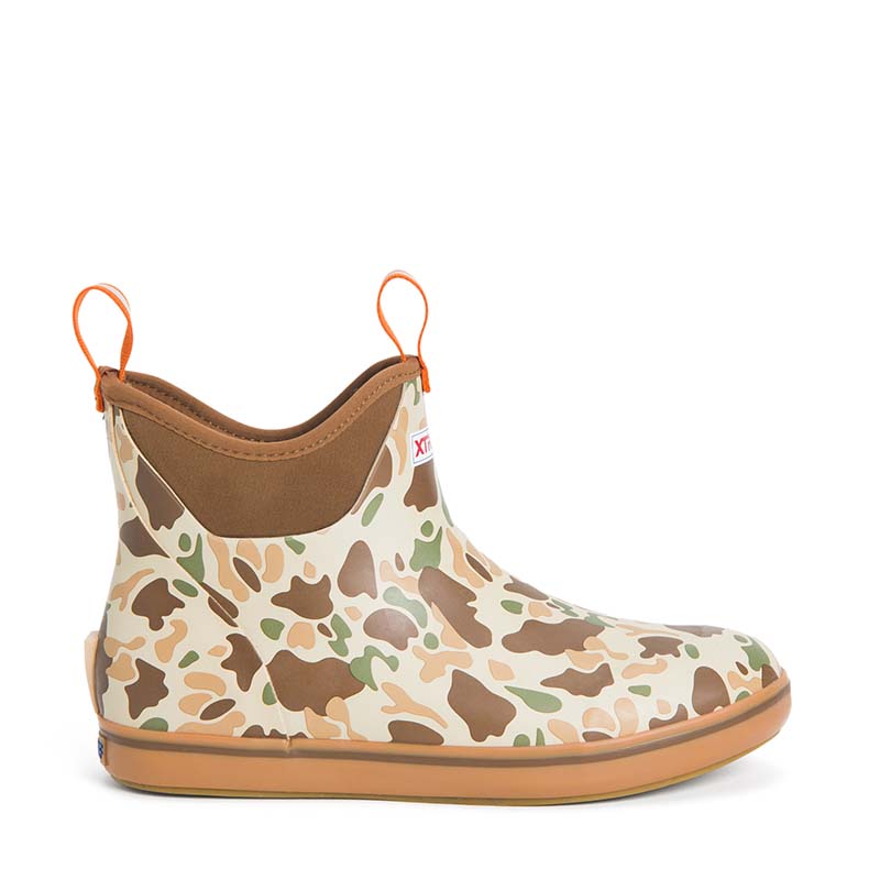 Men&#39;s 6 Inch Deck Ankle Boot in Duck Camo