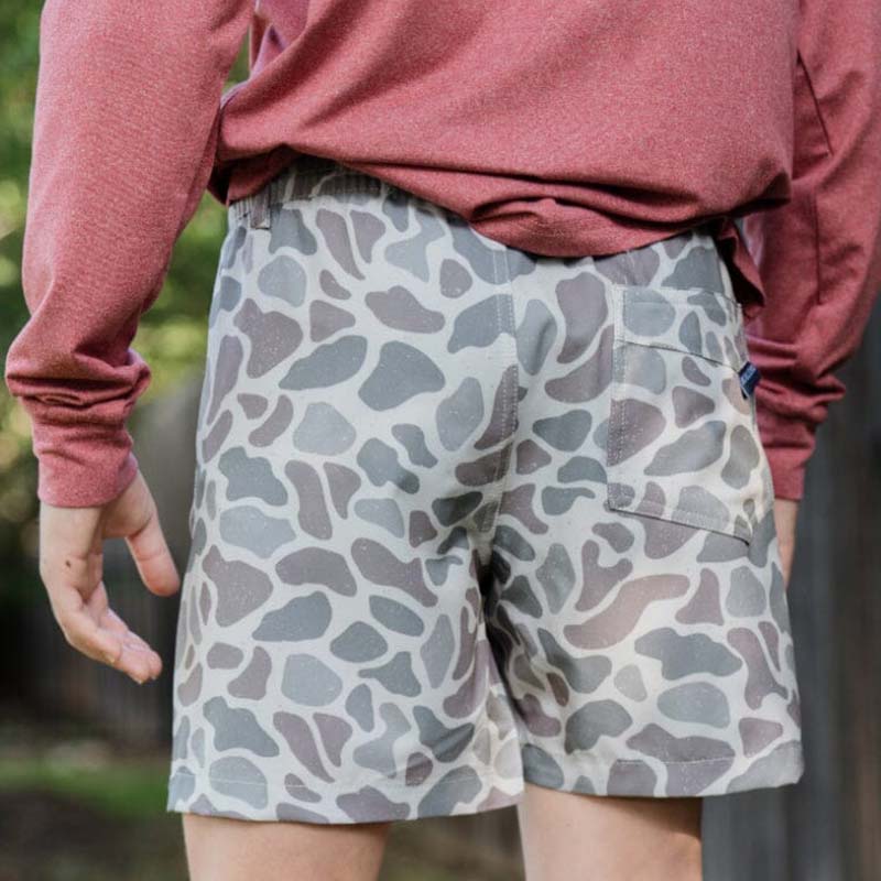 Youth Everyday Shorts in Classic Deer Camo