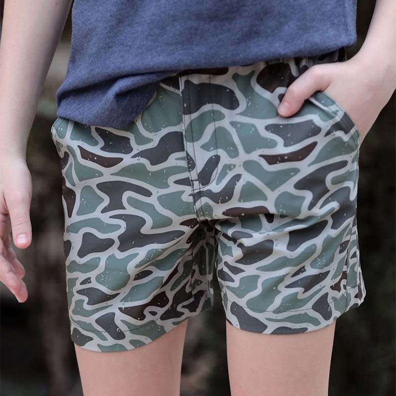 Youth Everyday Shorts in Retro Duck Camo