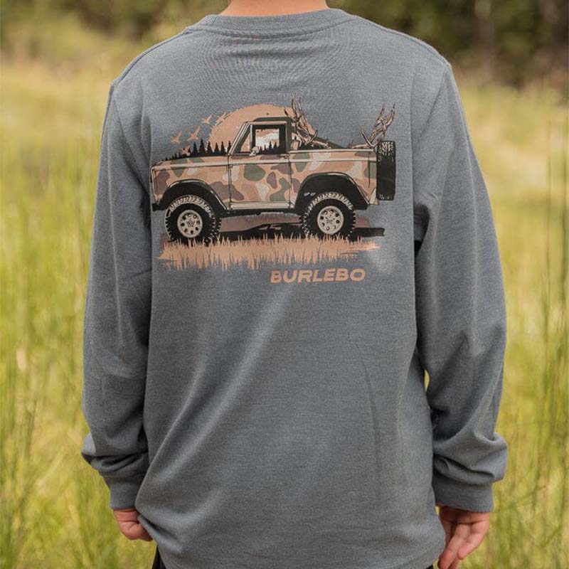 Youth Bronco Long Sleeve T-Shirt