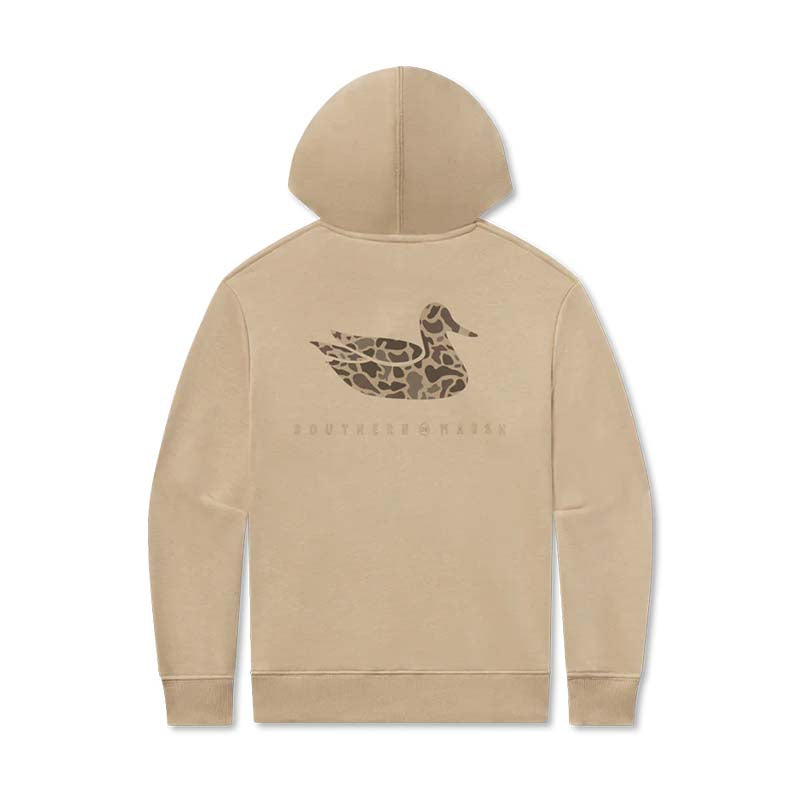 Youth Surf Duck Hoodie in Khaki