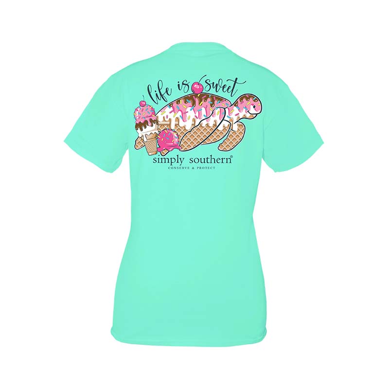 Youth Turtletracking Ice Cream Short Sleeve T-Shirt