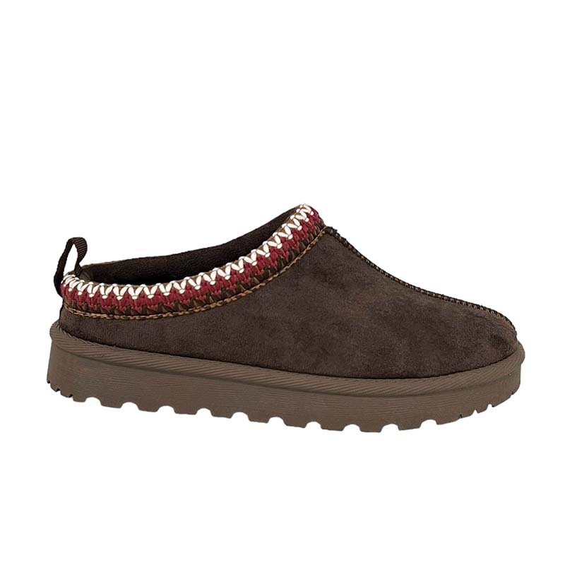 Women&#39;s Zen Cozy Mule Slippers in Chocolate