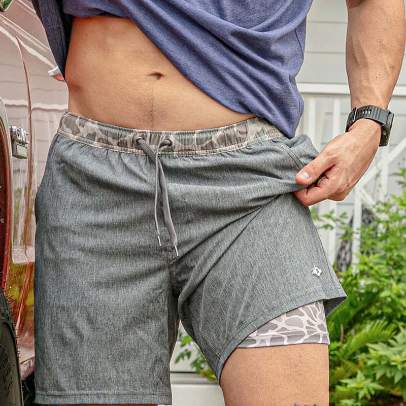 Athletic Shorts in Grizzly Grey