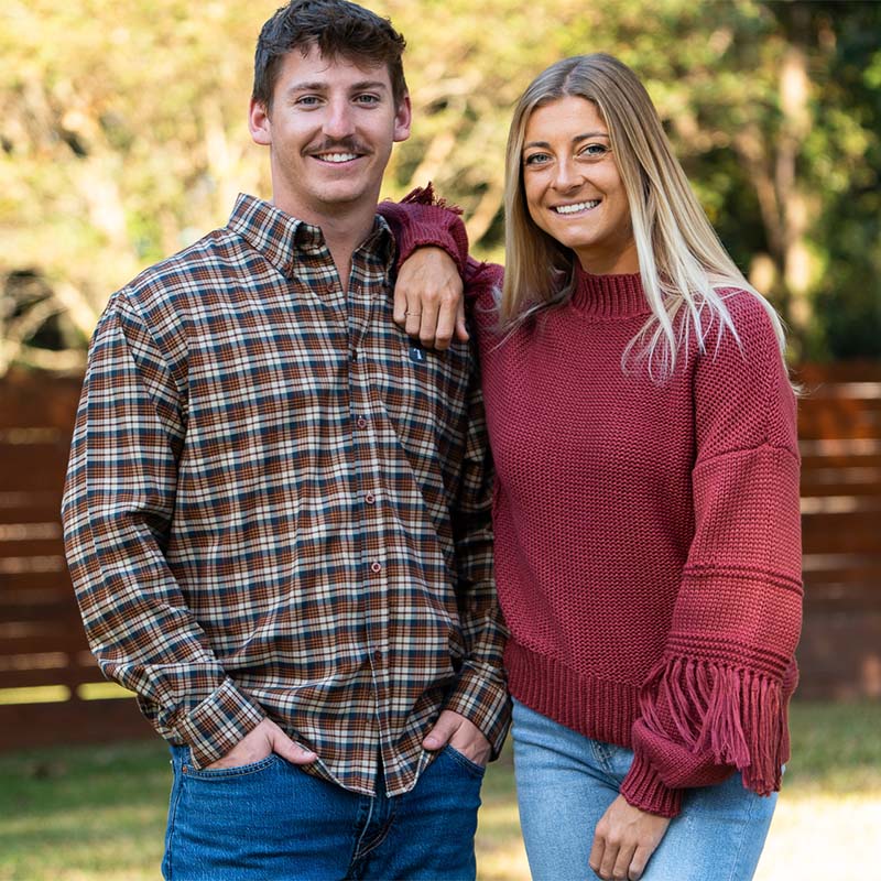 couple posing for photo 