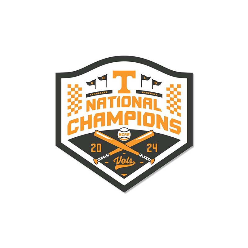 3 Inch UT 2024 College World Series National Champions Big Logo Magnet