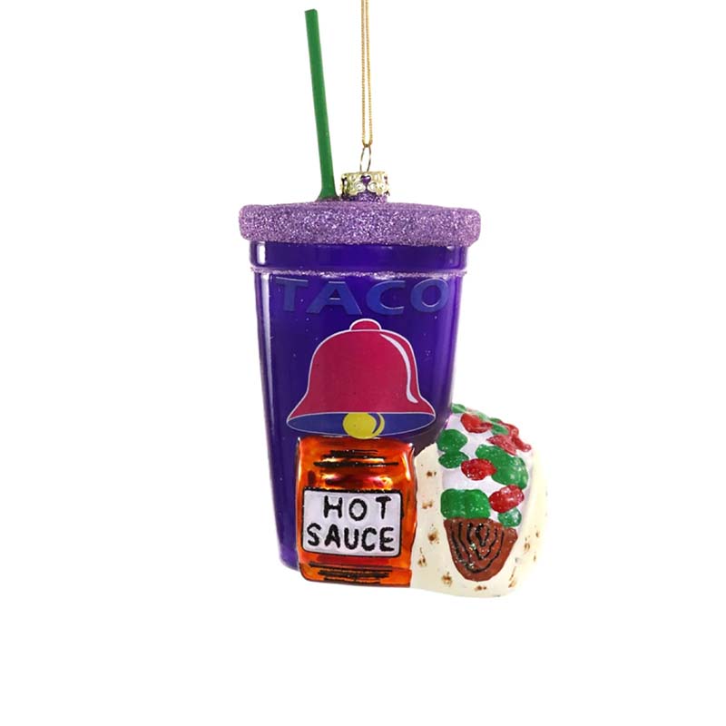 Fast Food Taco Ornament