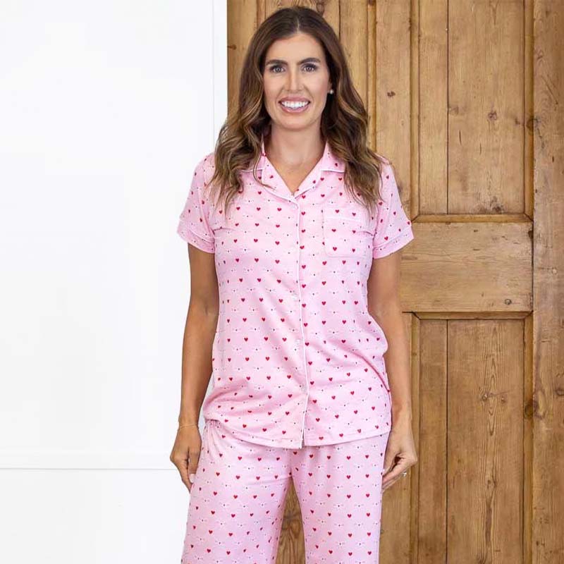 Women&#39;s Tickled Pink Pajama Shirt