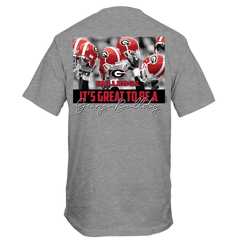 UGA Helmets Short Sleeve T-Shirt