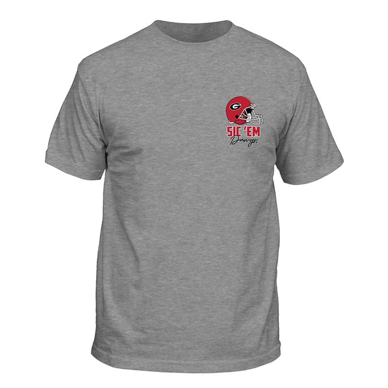 UGA Helmets Short Sleeve T-Shirt