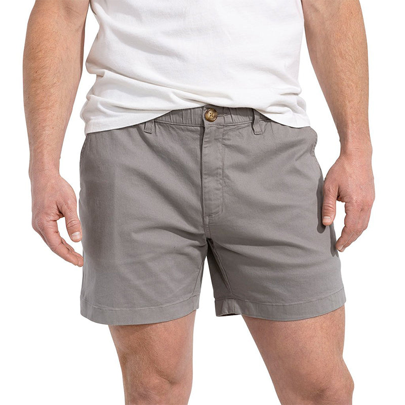 The Silver Linings in Grey 5.5 inch Stretch Shorts