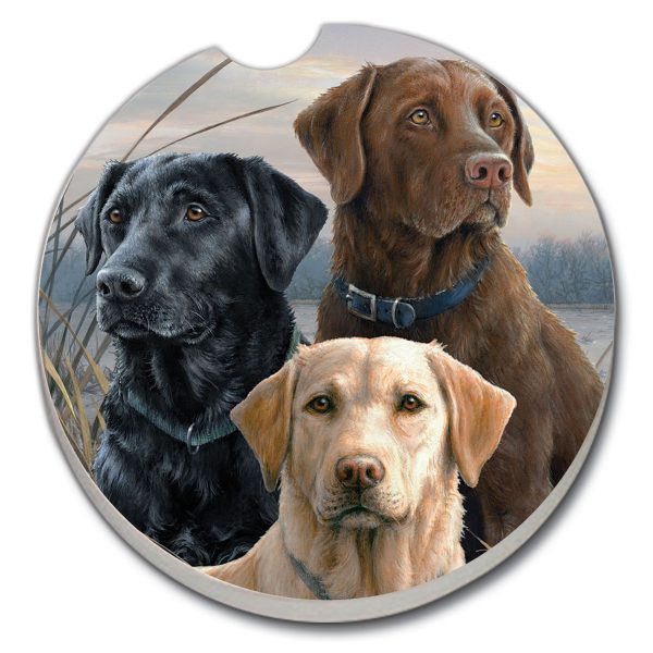 3 Labs Car Coaster