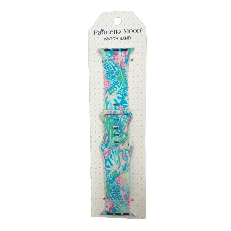 Mint Floral Tropics Watchband