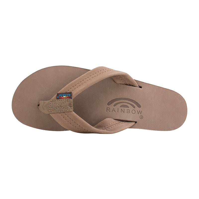 Rainbow Ladies&#39; Single Layer Sandal in Dark Brown