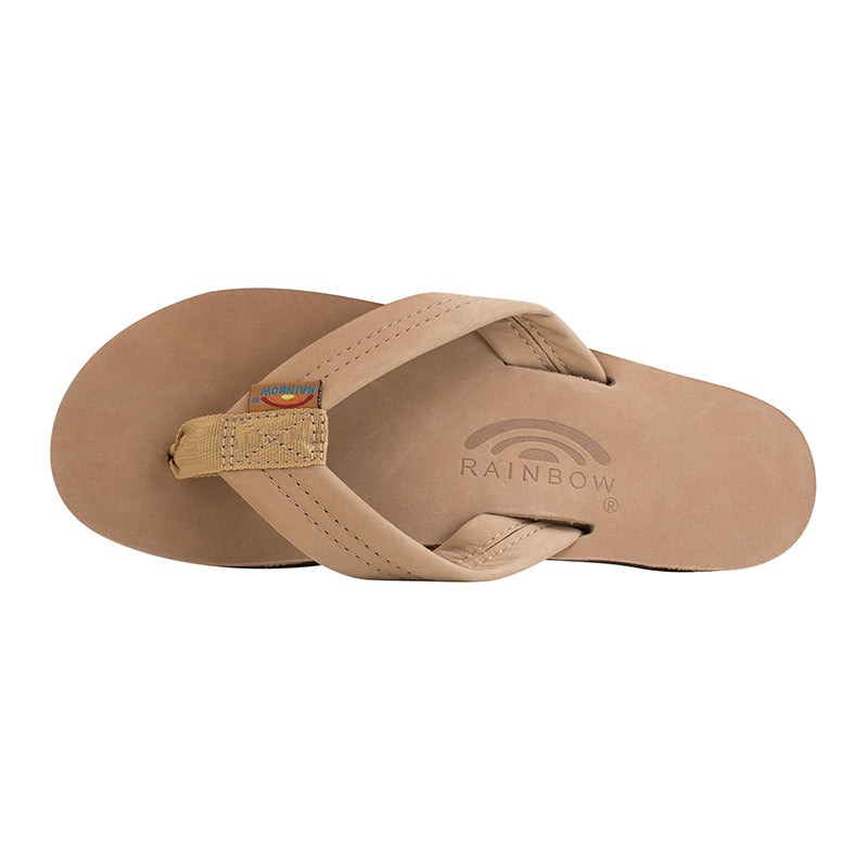 Rainbow Ladies&#39; Single Layer Sandal in Sierra Brown