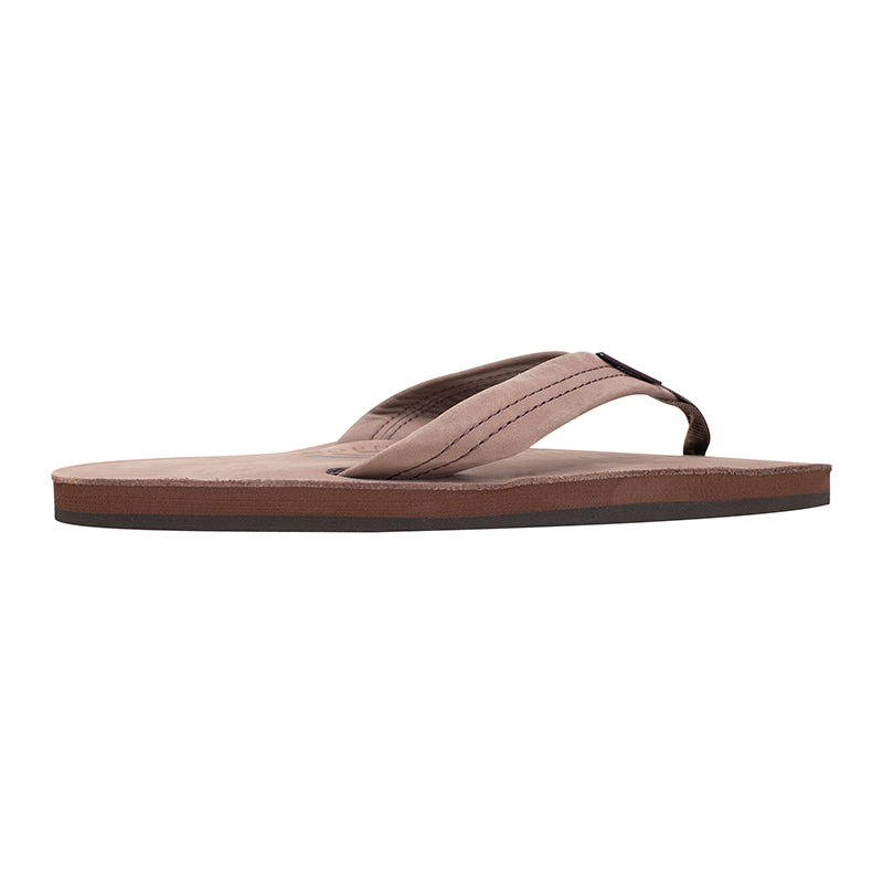 Rainbow Men&#39;s Single Layer Sandal in Expresso