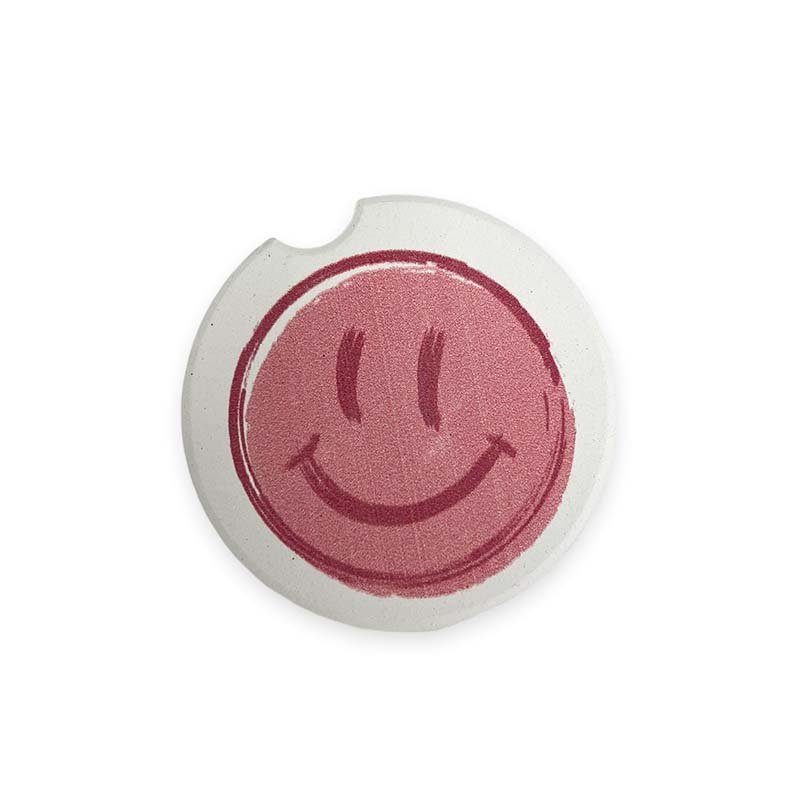 Smiley Car Coaster