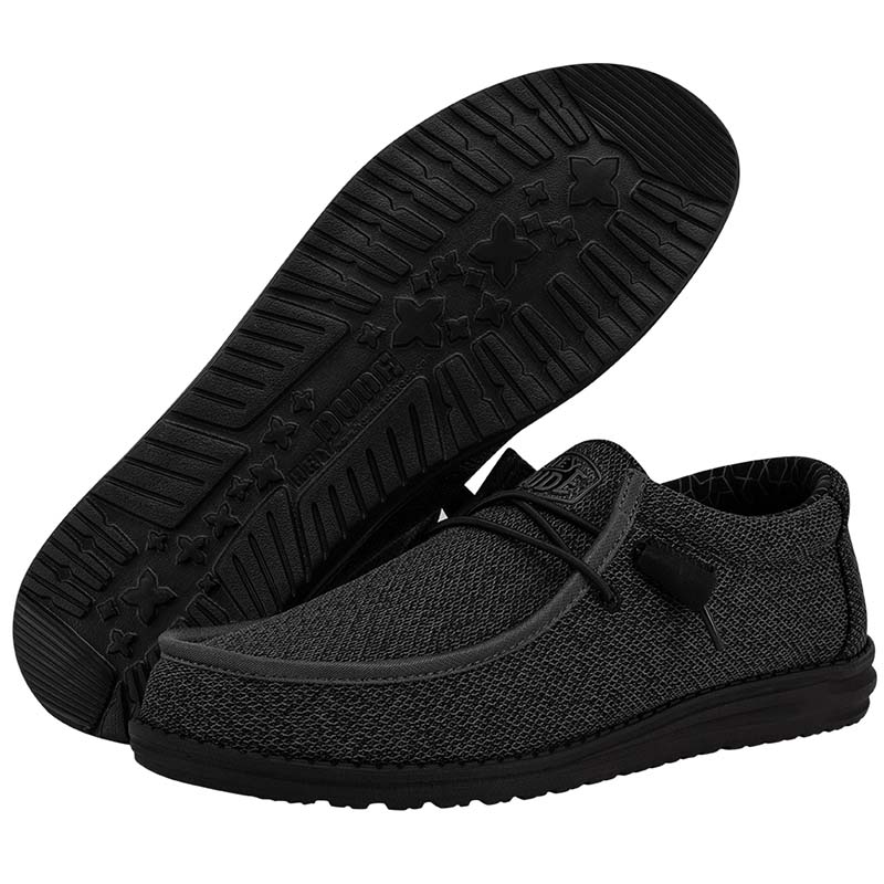 Men&#39;s Wally Sox in Micro Black