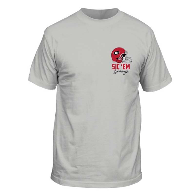 UGA Helmets Short Sleeve T-Shirt