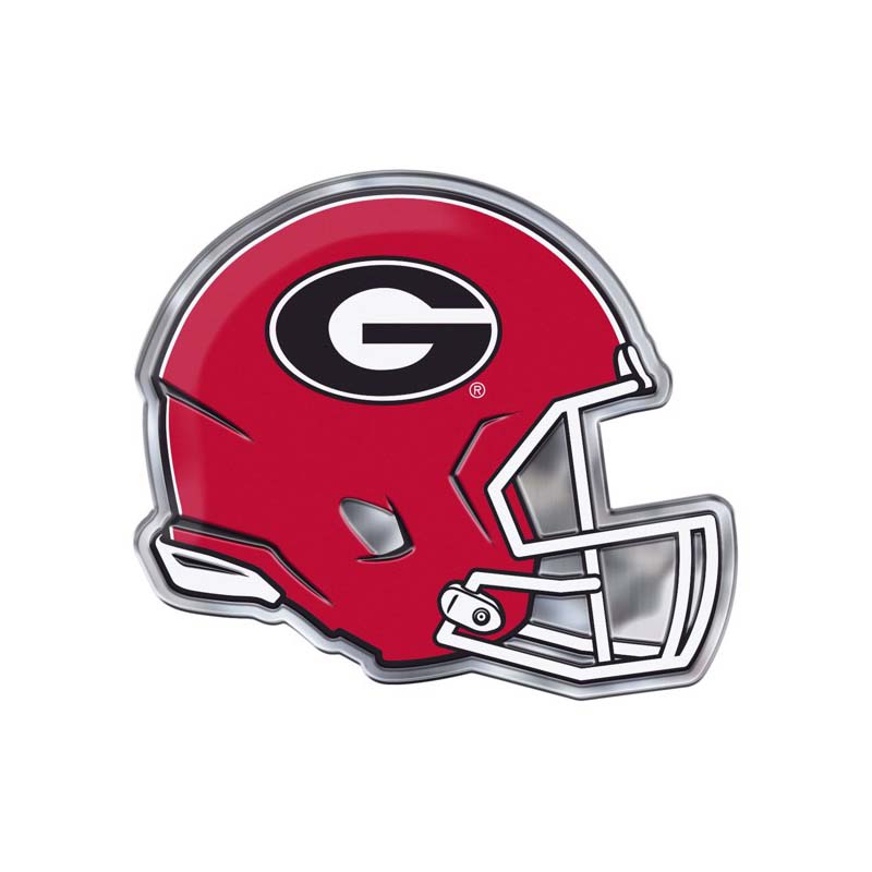 University of Georgia Embossed Helmet Emblem