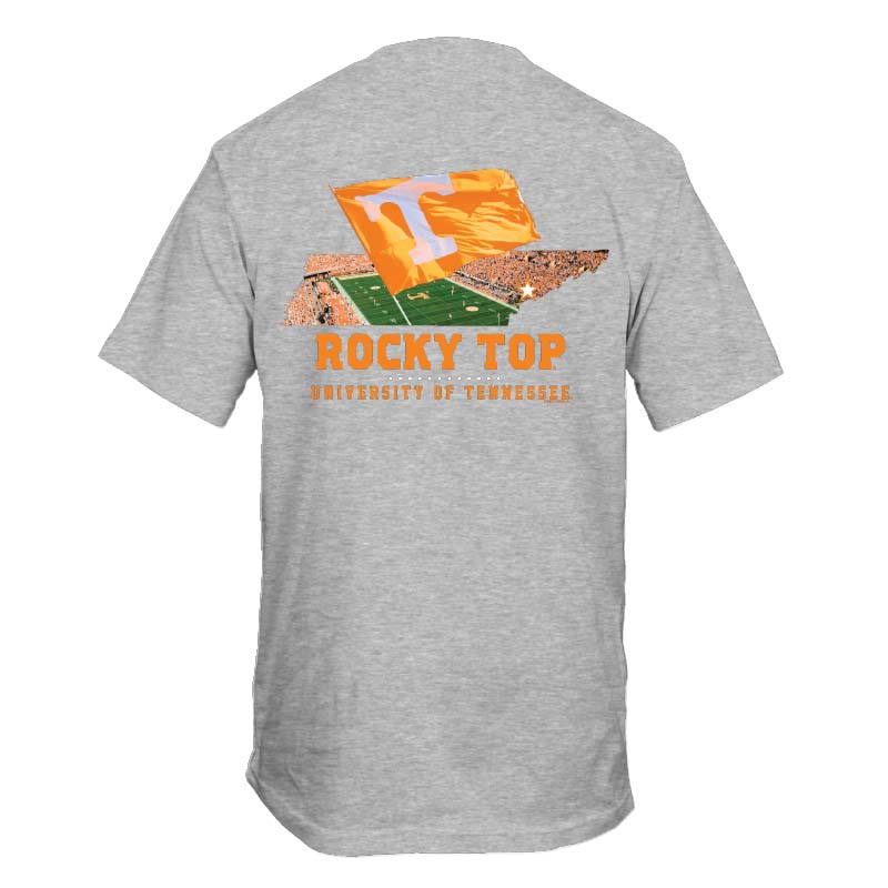 UT State Waving Short Sleeve T-Shirt