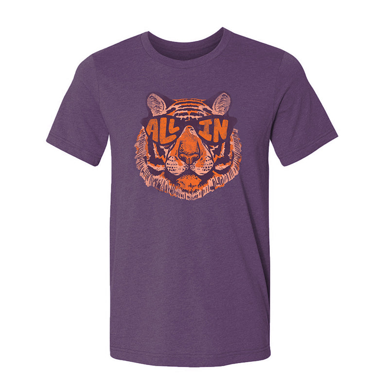 Clemson Always All In Short Sleeve T-Shirt