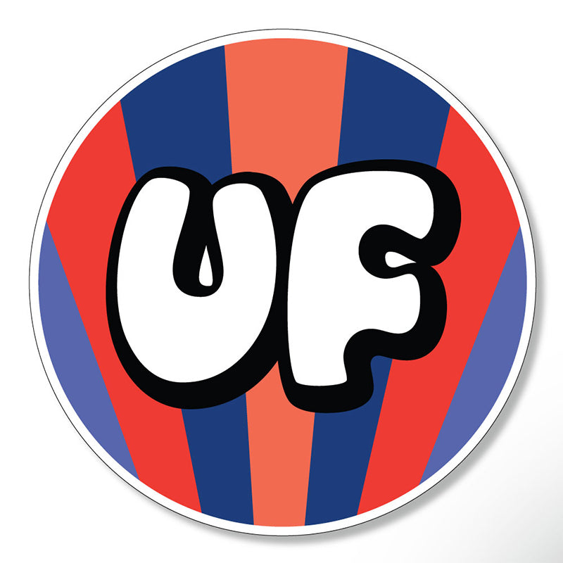 3&quot; University of Florida Circle Stripe Decal