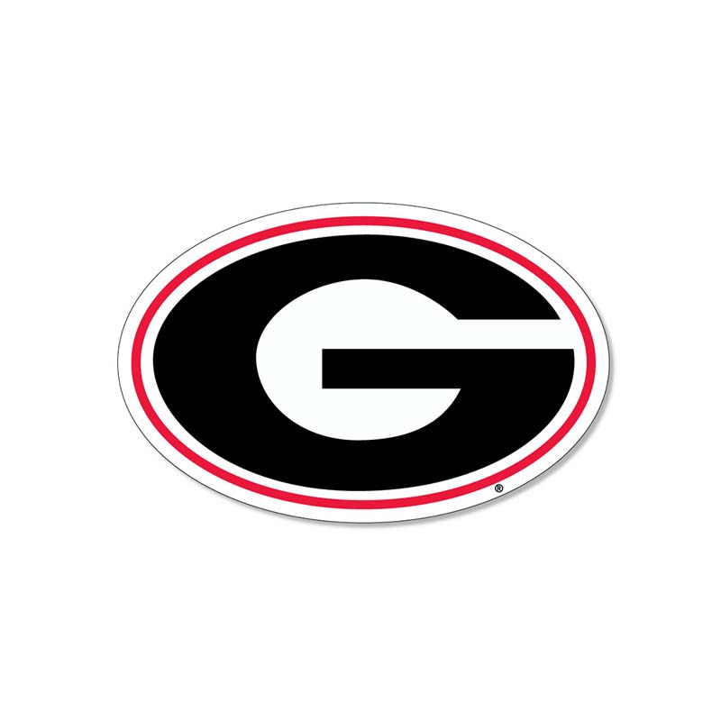 3" UGA G Decal in Black