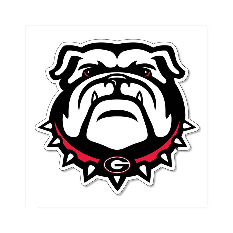 3&quot; UGA Modern Bulldog Decal