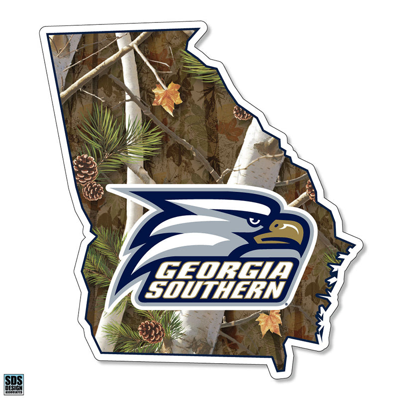 3&quot; GA Southern Camo State Decal