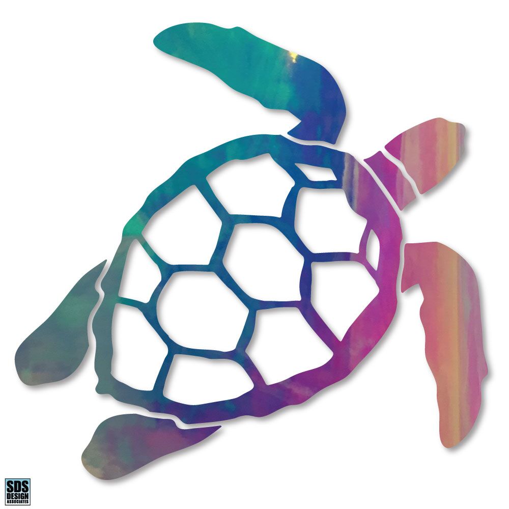 Sea Turtle 3 inch Decal