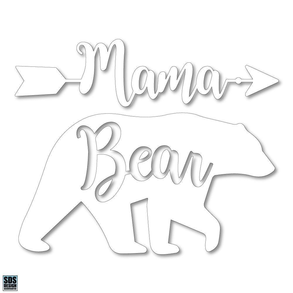 Mama Bear 6 inch Decal