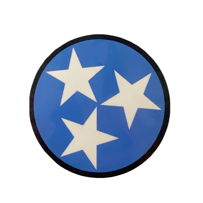 Tri-Star 3 inch Decal